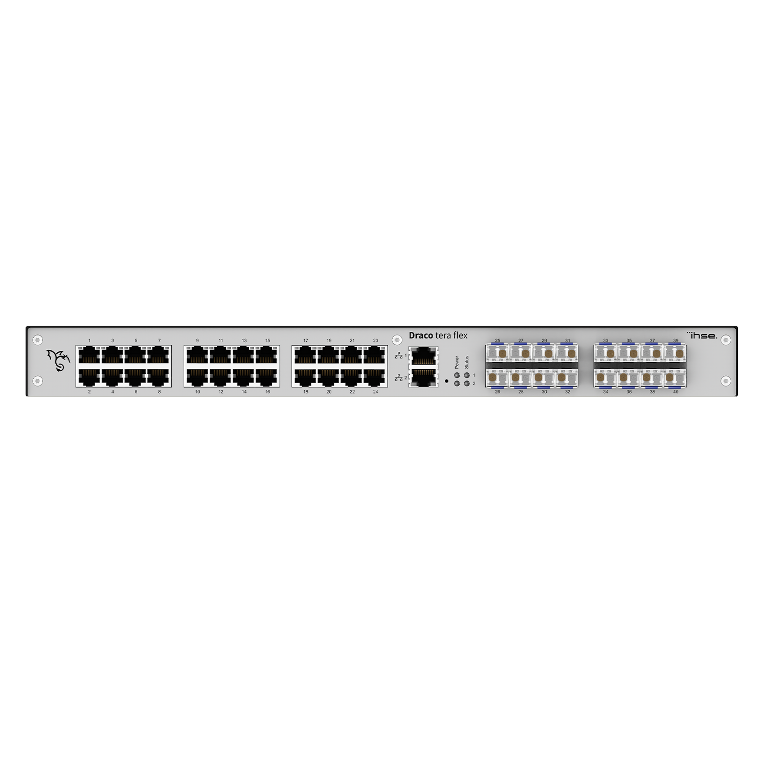 高速-16光24网-光纤KVM矩阵切换器